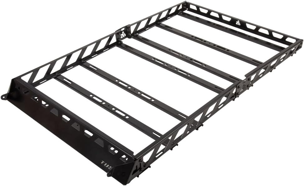 Tusk UTV Adventure Roof Rack Rack with Force Roof and V2 30 inch Lt. Bar for POLARIS RZR XP 4 Turbo DYNAMIX Edition 2018-2019
