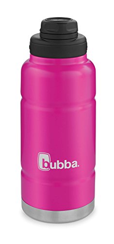 Bubba Trailblazer 40oz Vacuum-Insulated Stainless Steel Water Bottle with Leak-Proof Lid, Keeps Drinks Cold up to 38 Hours or Hot up to 10 Hours, Rock Candy