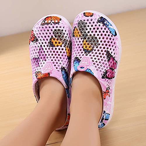 Women's Garden Clogs Shoes Casual Slipper Beach Sandals Anti-slip Pool Water Shoes Home Slippers Summer Footwear