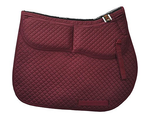 ECP Equine Comfort Products All Purpose Correction Saddle Pad with Memory Foam Pockets