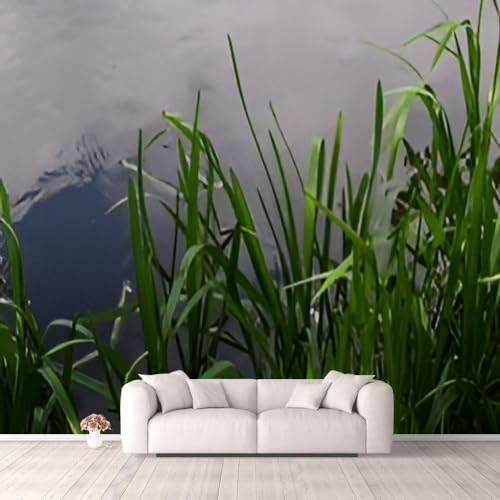 3D Wallpaper The Interior Living Room Modern Furniture Fashionable Dried Flowers a Self Adhesive Bedroom Living Room Dormitory Decor Wall Mural Stick and Peel Background Wall Ceiling Wardrobe Sticker