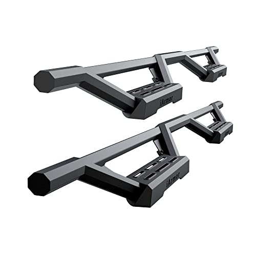 APS Stainless Steel Pocket Steps Running Boards Compatible with Chevy Colorado GMC Canyon 2015-2024 Crew Cab