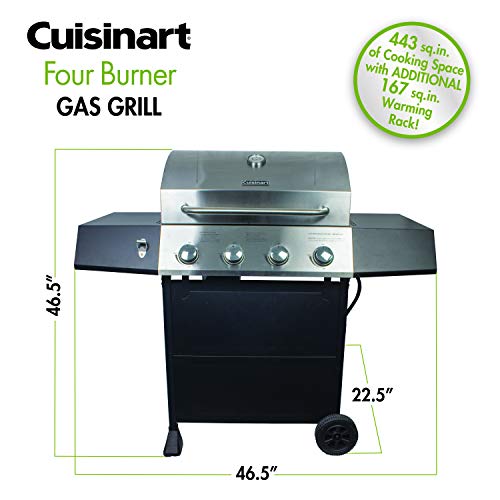 Cuisinart CGG-8500 Side Five Burner Gas Grill
