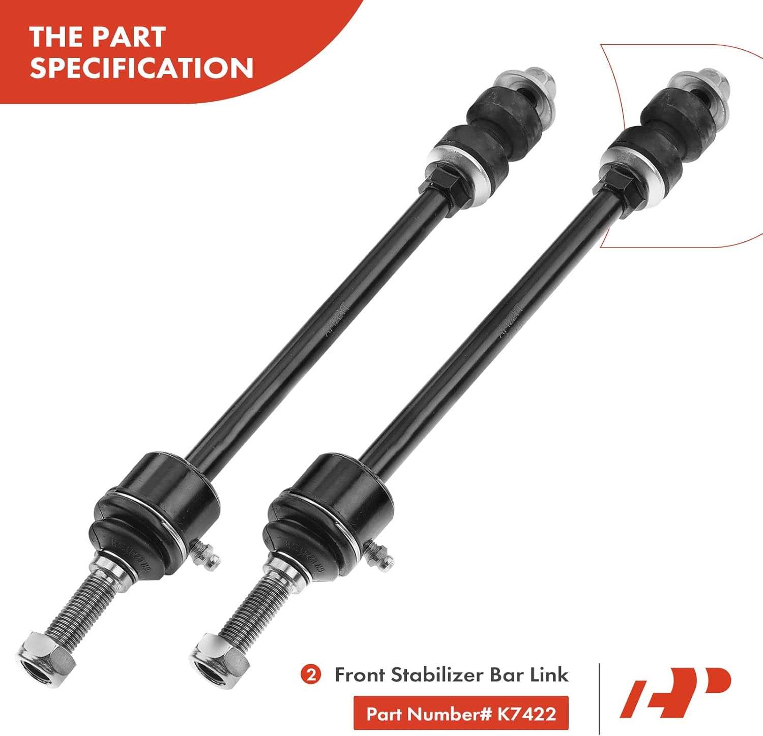 A-Premium 12Pcs Front Suspension Kit, Upper Control Arm Lower Ball Joint Inner Outer Tie Rod End Sway Bar Links Rack and Pinion Bellow, Compatible with Dodge Ram 1500 2002 2003 2004 2005, 4WD Only