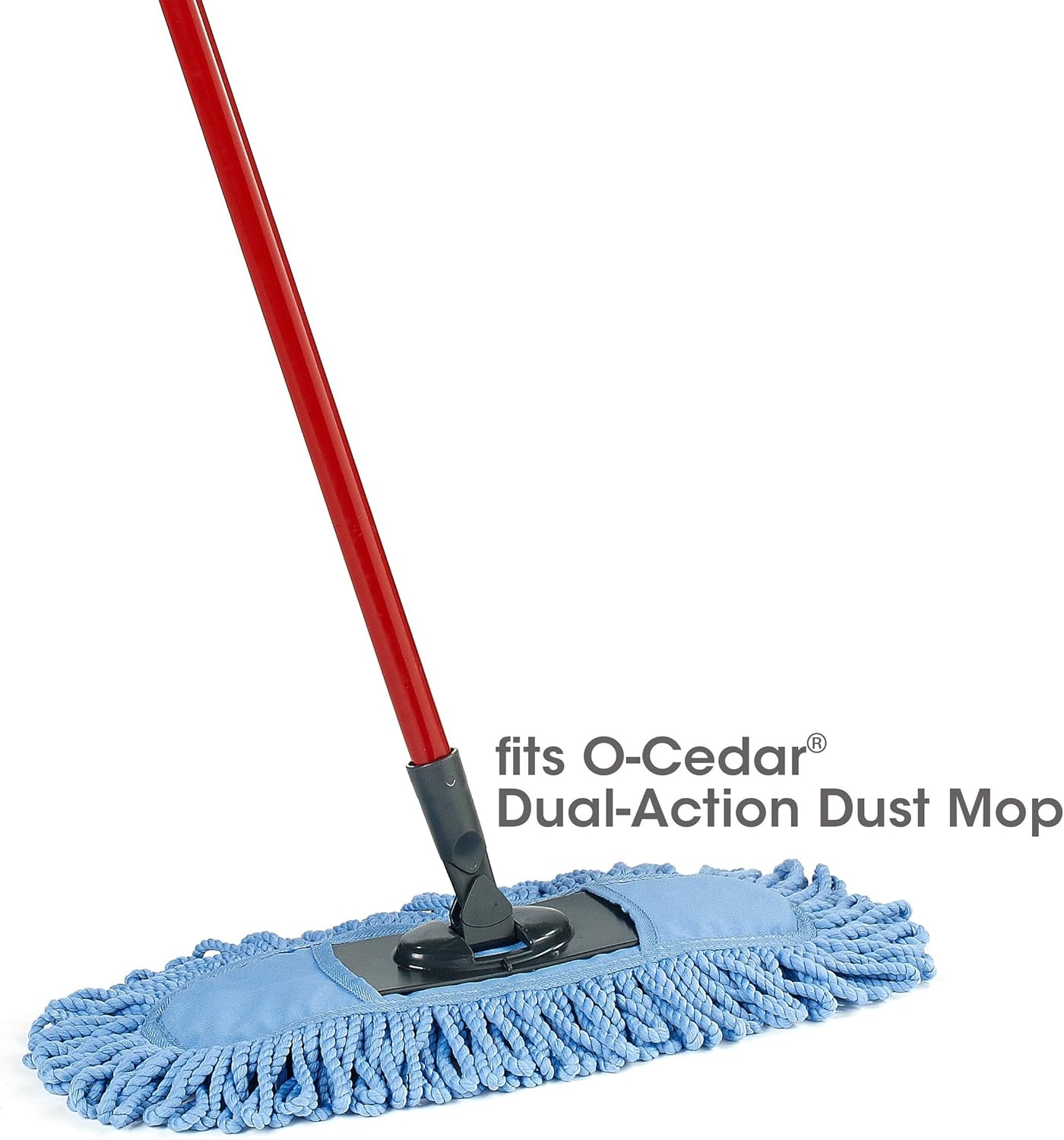 O-Cedar Dual-Action Microfiber Sweeper Dust Mop & Dual-Action Dust Mop Refill