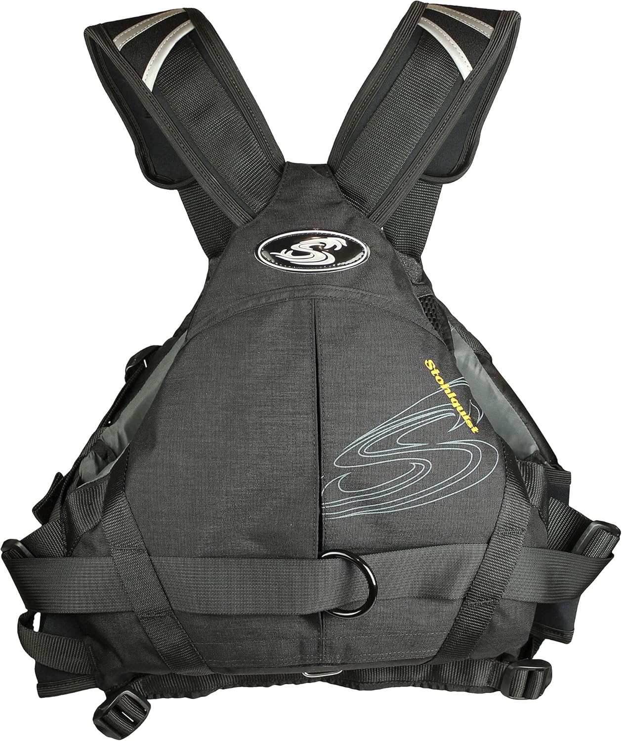 Stohlquist Descent Rescue Lifejacket (PFD)-Black-S/M