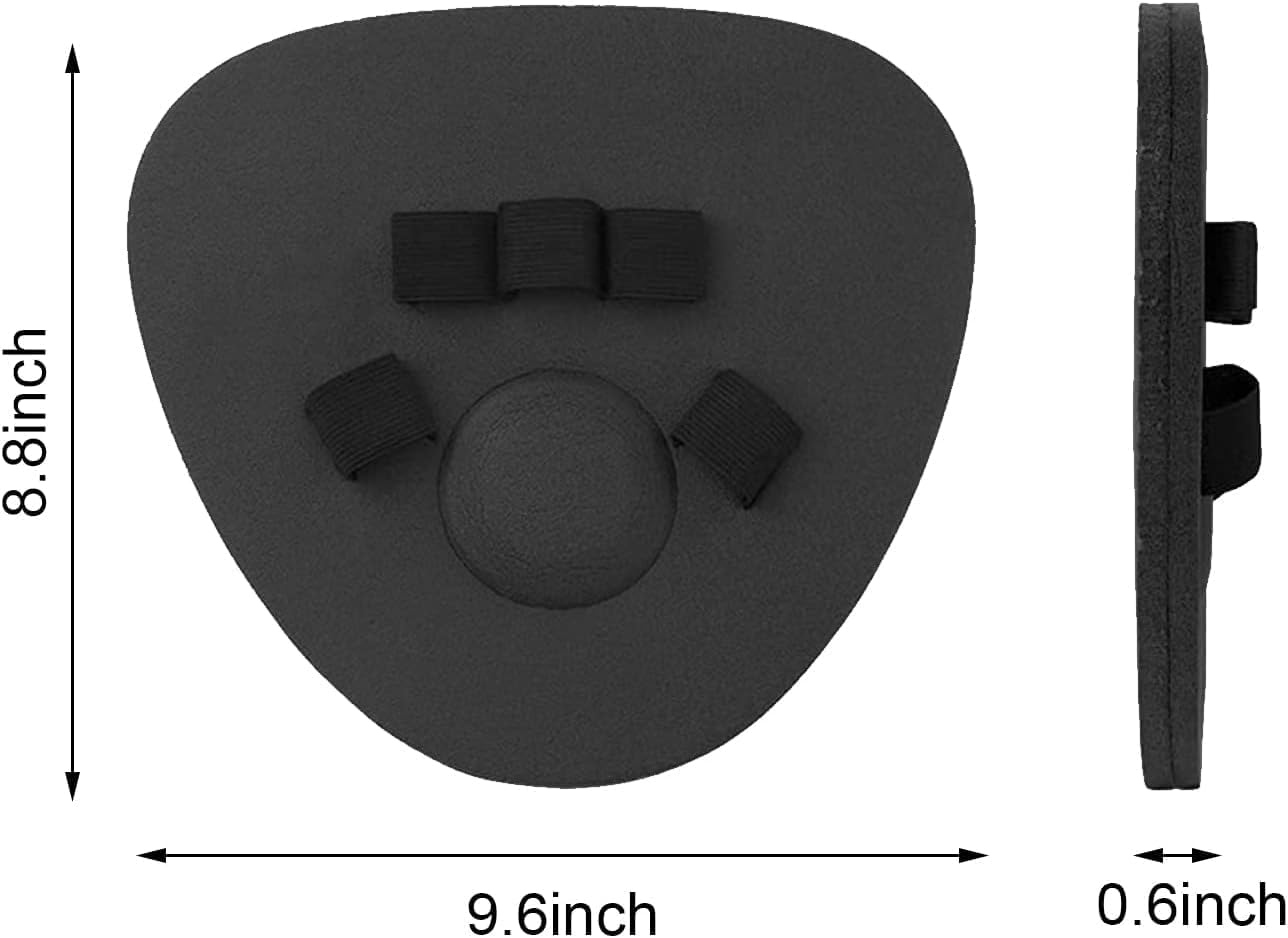 2 Pcs Baseball Training Gloves Infield Training Gloves Softhands Foam Fielding Trainer Baseball Fielding Gloves Pancake Glove Quik Hands Batting Baseball Infield Practice Baseball Training Equipment