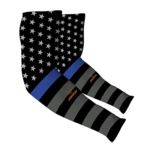 ARMORAY Arm Sleeves for Men & Women- UV Sun Protection - Tattoo Cover Up - Athletic Sports Sleeve for Golf Running Football