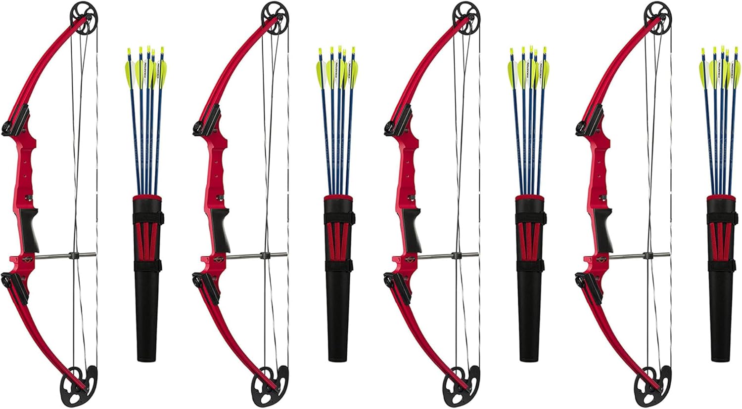 Genesis Archery Compound Bow Archery Kit w/Adjustable Draw Length 15