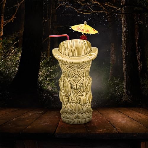 Geeki Tikis Green Kraken Fantasy Mug | Official Fantasy Series Ceramic Tiki Style Cup | Holds 17 Ounces