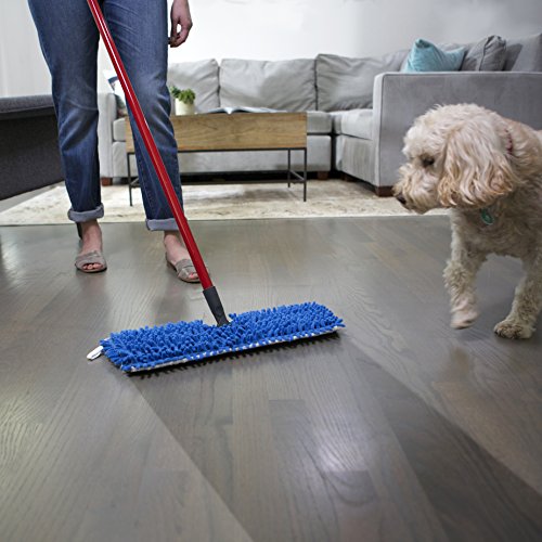 O-Cedar Dual-Action Microfiber Flip Mop with Telescopic Handle