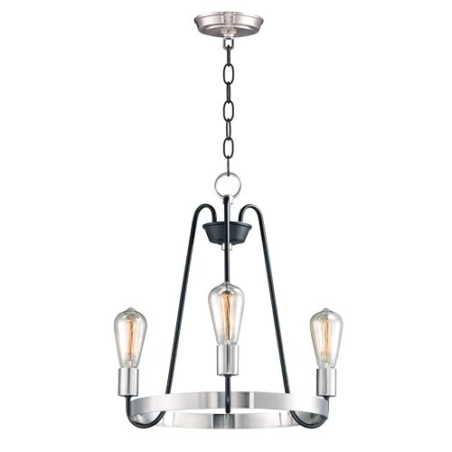 Maxim Haven-Five Light Chandelier-23.75 Inches Wide by 22.5 inches high-Oil Rubbed Bronze/Antique Brass Finish -Traditional