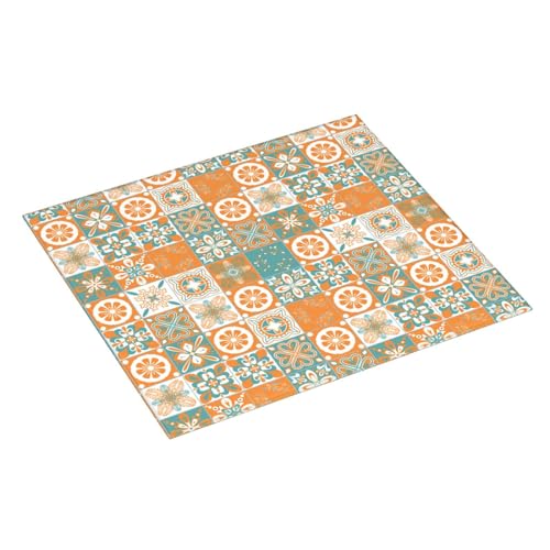 Keep Your Countertops Dry With Kitchen Dish Drying Mat - Non-Slip, Reversible And Super Absorbent For Your Dish Rack And Sink (Moroccan Tiles)