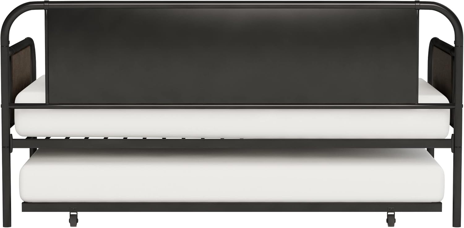 Hillsdale Trundle Jaywick Daybed, Twin, Black