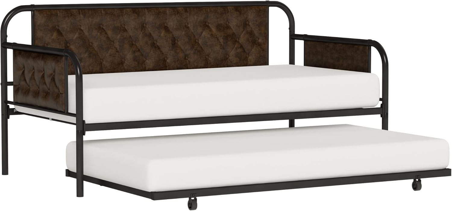 Hillsdale Trundle Jaywick Daybed, Twin, Black