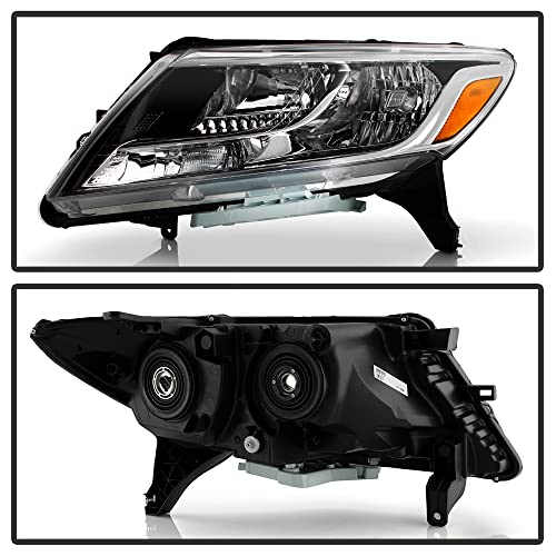 ACANII - For 2013 2014 2015 2016 Nissan Pathfinder Factory Style Chrome Headlight Headlamp Replacement Passenger Side