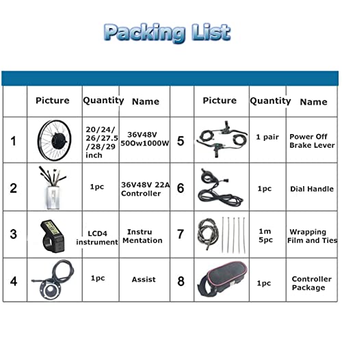 Electric Bicycle Conversion Kit 20