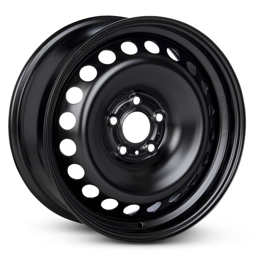 For 14-20 Nissan Rogue 17 Inch Black Steel Rim - OE Direct Replacement - Road Ready SUV Wheel