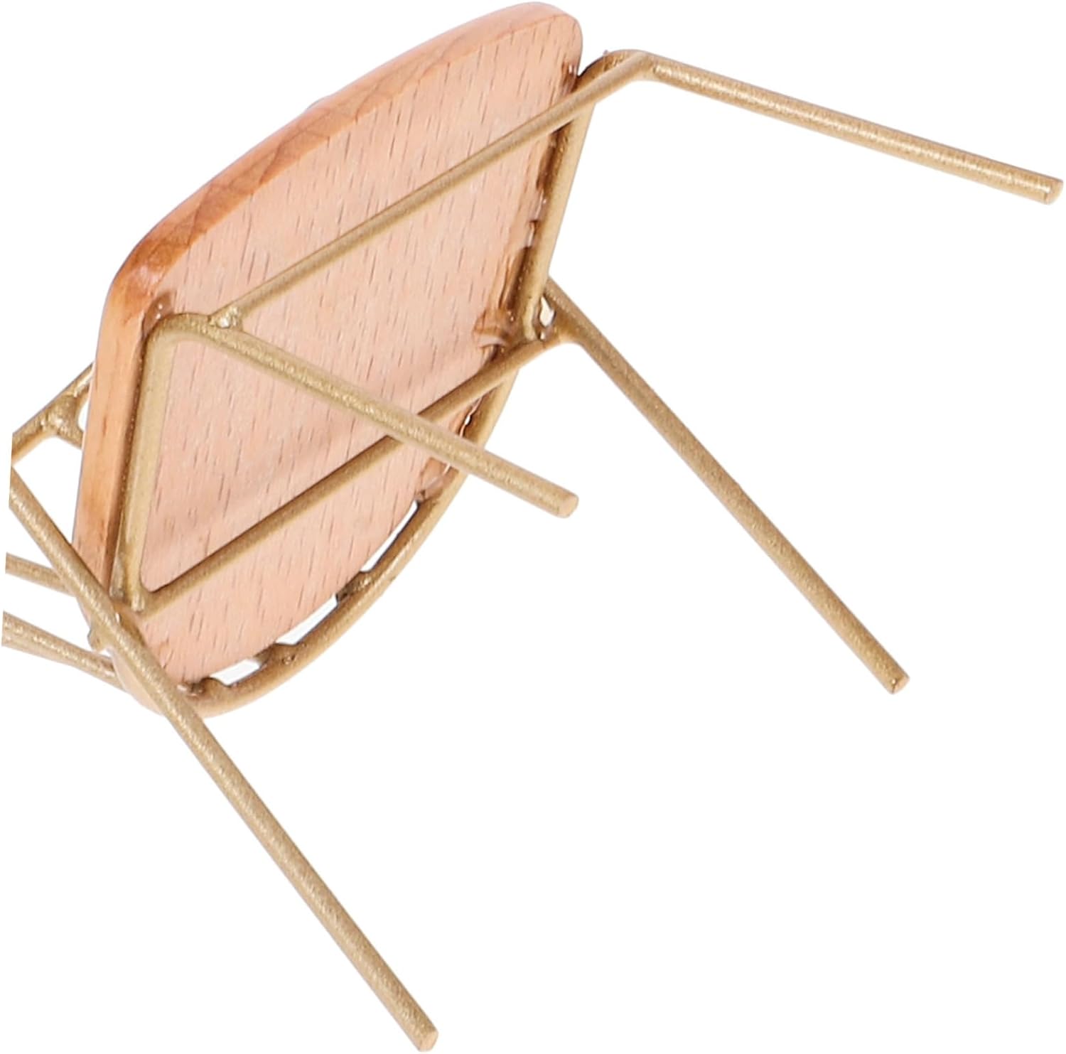 Vaguelly 1 Set Dollhouse Table and Chairs Miniature Dining Table Miniature Table and Chairs Miniature Patio Bistro Furniture Mini Dining Table Picnic Chair Coffee Metal Furniture Set