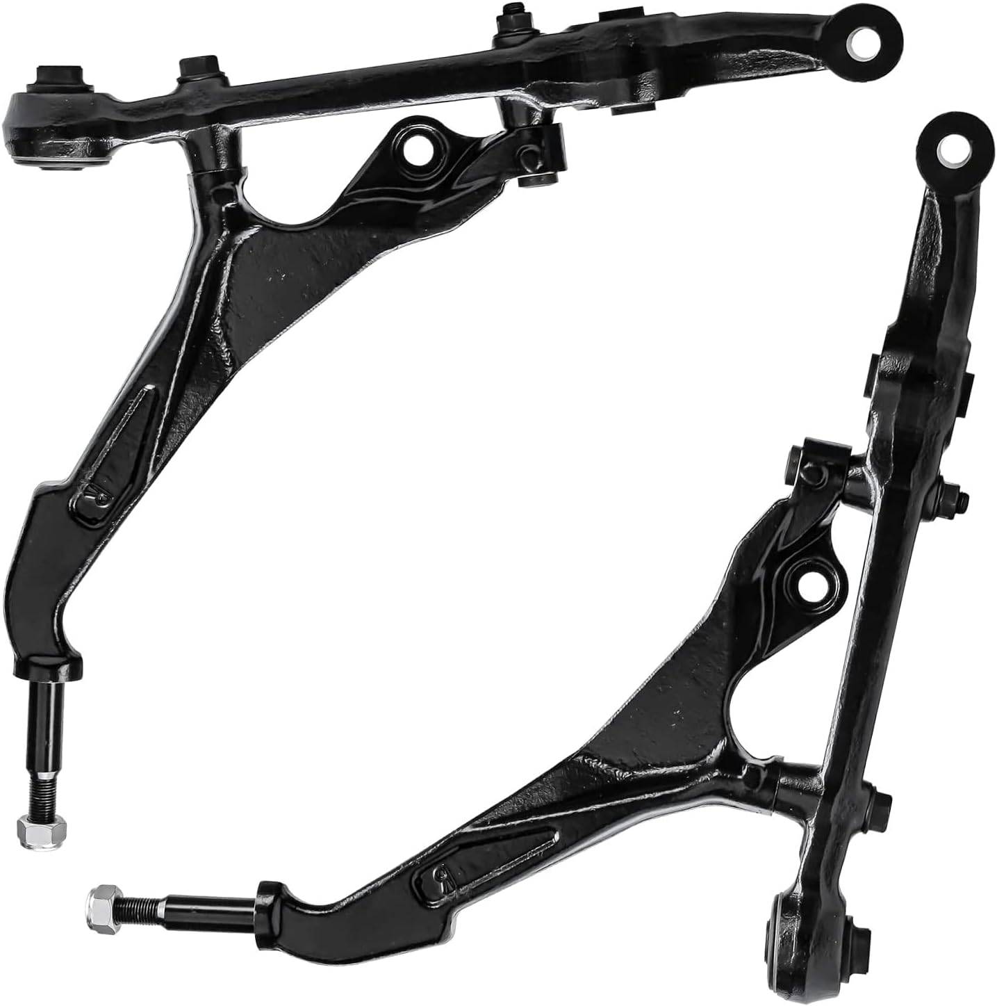 Detroit Axle - 8pc Front End Suspension Kit for Acura 94-01 Integra, 92-95 Honda Civic, 93-97 Civic Del Sol, 2 Lower Control Arms 2 Lower Ball Joints 2 Outer Tie Rod Ends 2 Sway Bar Links Replacement