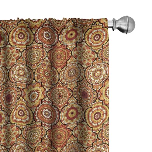 Ambesonne Airplane Curtains, Old Fashioned Transportation Hand Drawn Style Vintage Pattern, Window Treatments 2 Panel Set for Living Room Bedroom, Pair of - 28