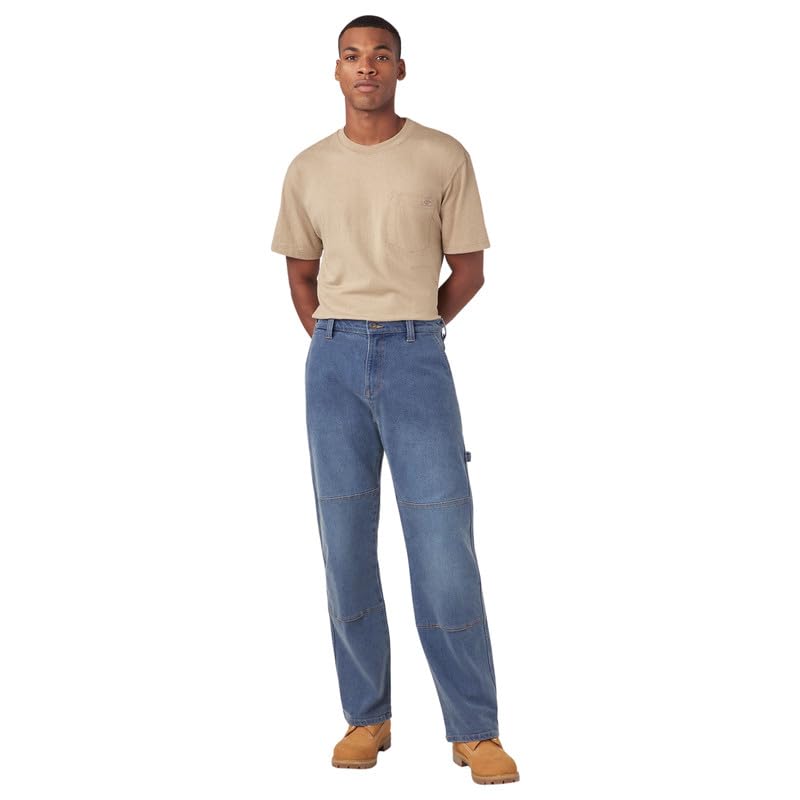 Dickies Mens Double Knee Relaxed Fit Jean