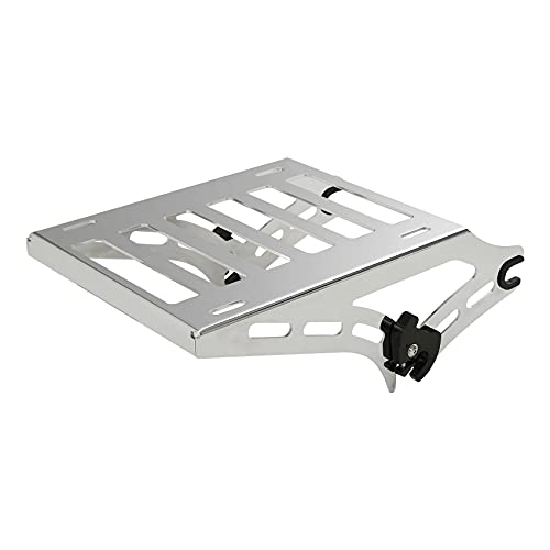 Green-L Black Detachable 2 Up Tour Pack Trunk Mount Luggage Rack Fit for Harley Touring Street Glide 2014-2024