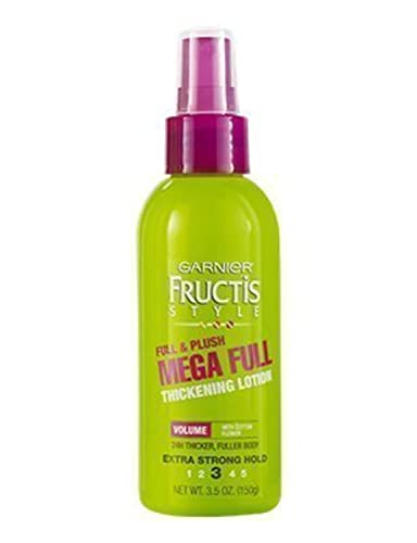 Garnier Fructis Full & Plush Mega Full Thickening Lotion 5.0 Oz (Pack of 3)