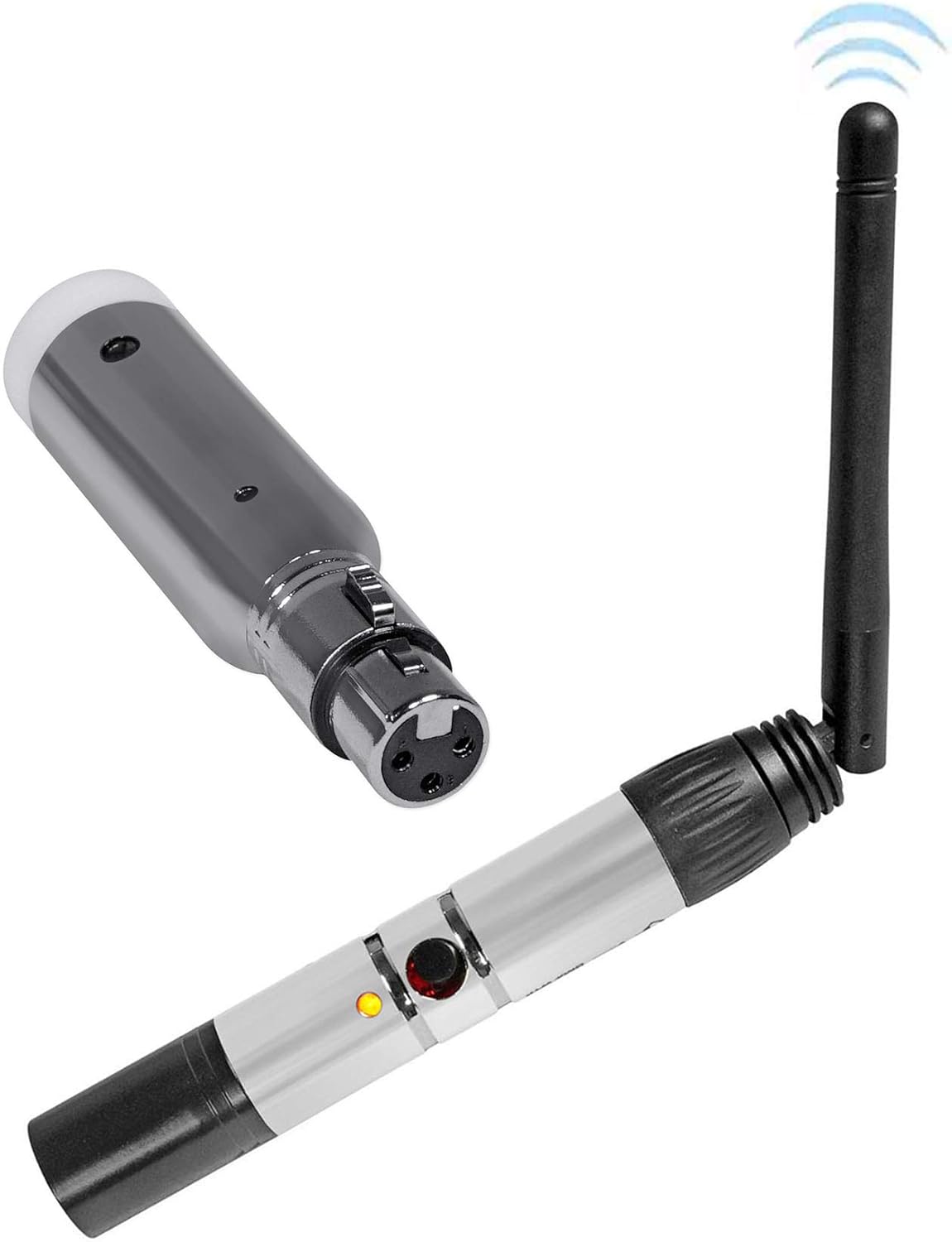 Rockville DMX-WTR Wireless DJ DMX Lighting Transmitter+Receiver