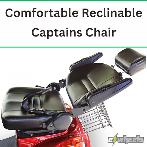 Ewheels EW-14,Fully Assembled, Long Range 40 Mile, Recreational Adult Mobility Scooter, (Blue)…