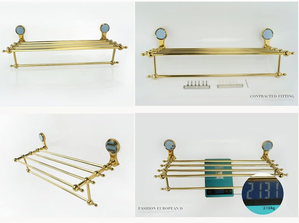 Towel Rail Wall Mounted, New Bath Towel Rack European Style Towel Bar,Fashionable and Modern Rack,Bathroom