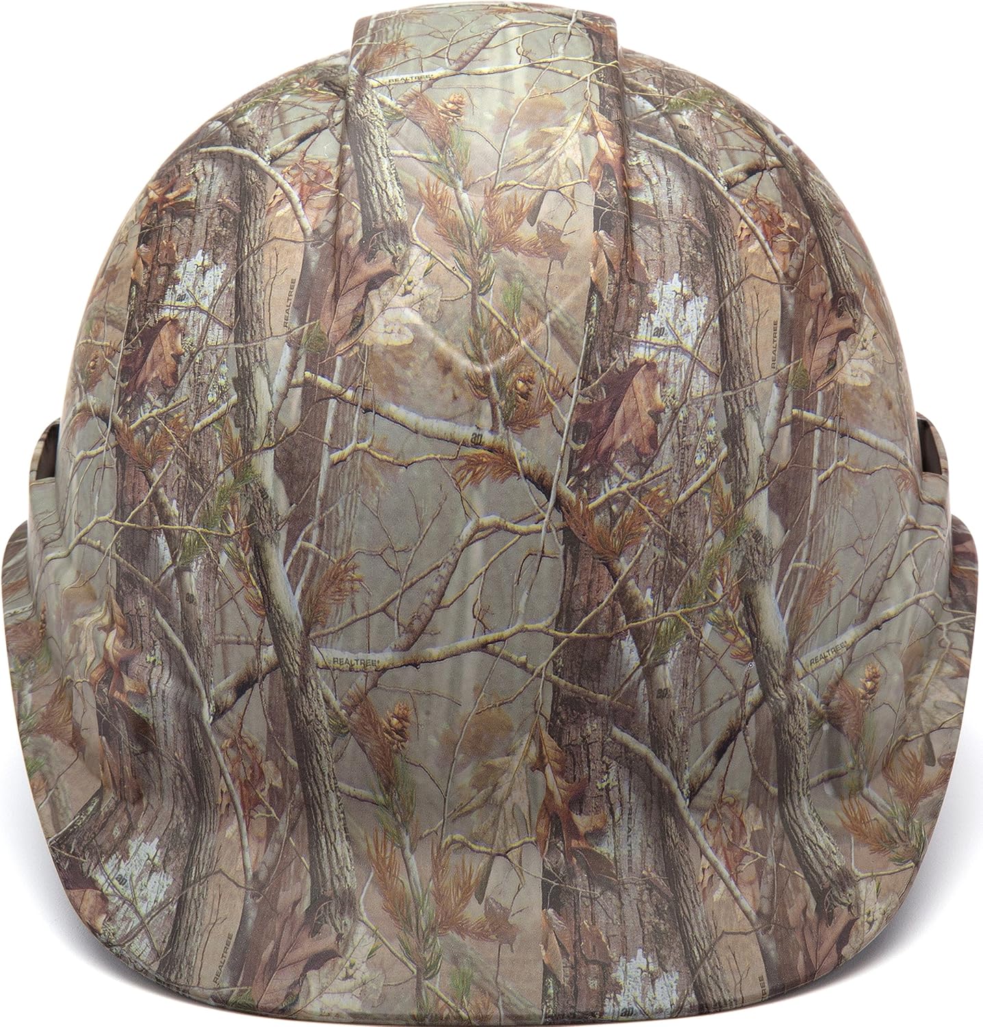 Pyramex Ridgeline Cap Style Hard Hat, 4-Point Ratchet Suspension, Matte Camo Pattern