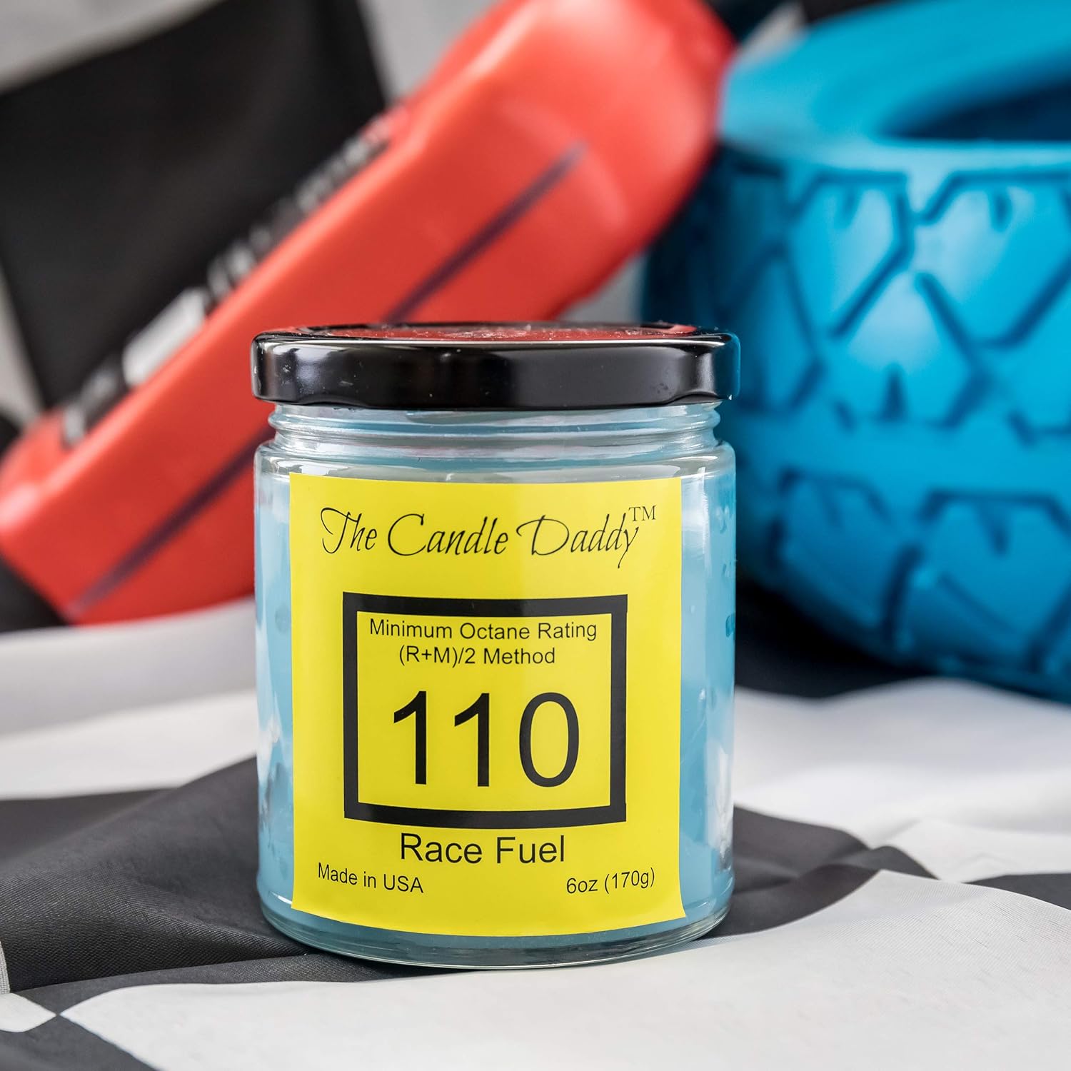 3 Pack Candles- Race Fuel Candles- 6 oz- Hand Poured in Indiana