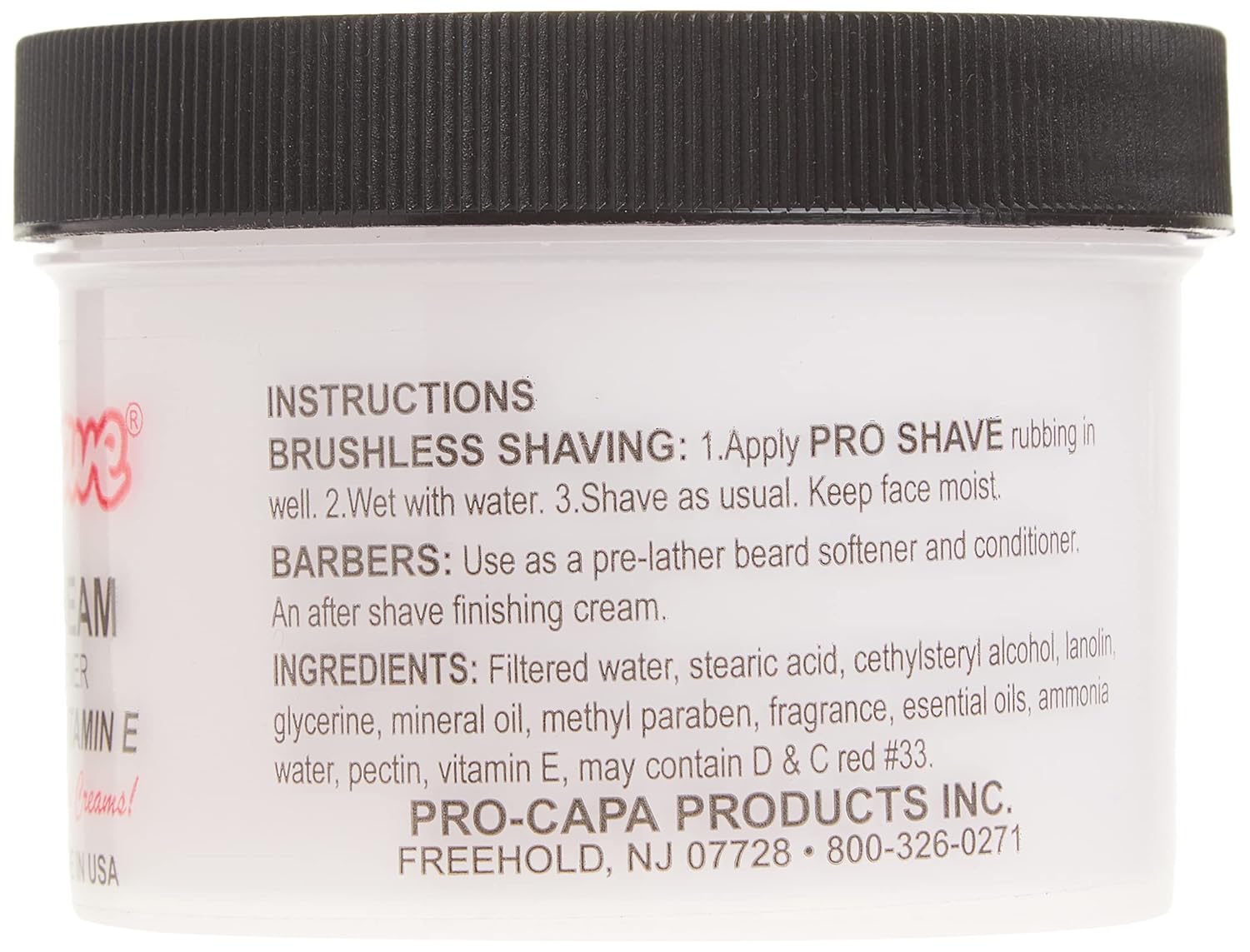 Pro-Shave Shaving Cream, 8 Ounce
