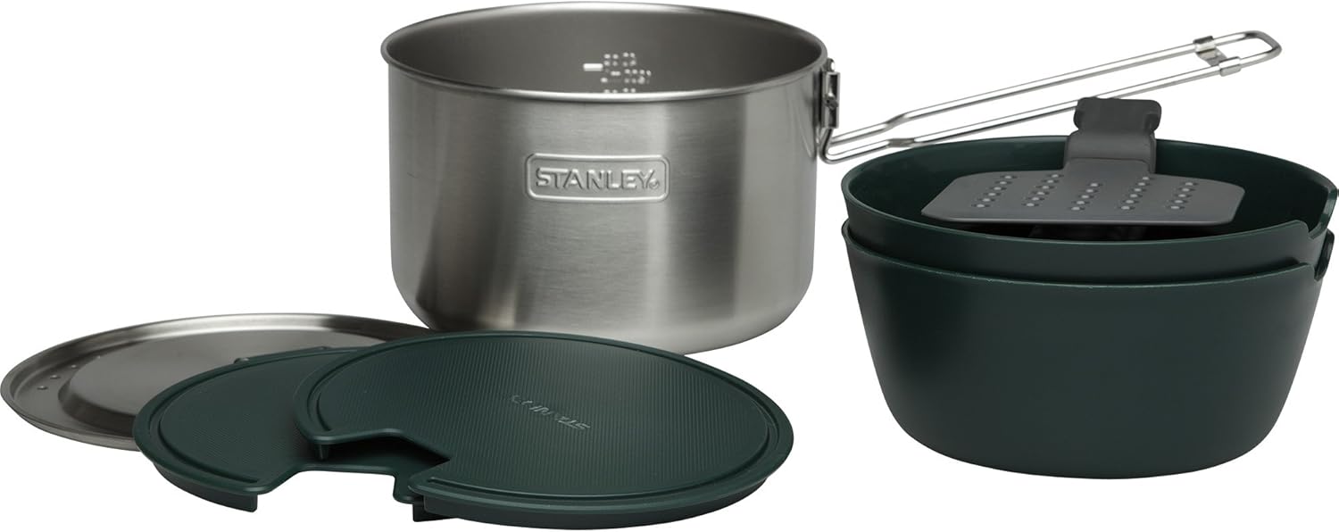 Stanley Adventure Prep + Cook Set - 1.58 Quart, Stainless Steel