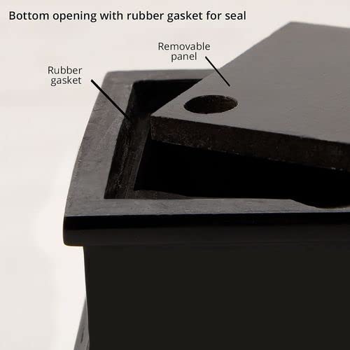 Perfect Memorials Mini Custom Laser Engraved Black & Chrome Motorcycle Keepsake Urn (1 Cubic Inch) - Made for a Small Pinch of Ashes/Sharing Mini Urn/NOT Full-Sized Urn/Keepsake Miniature