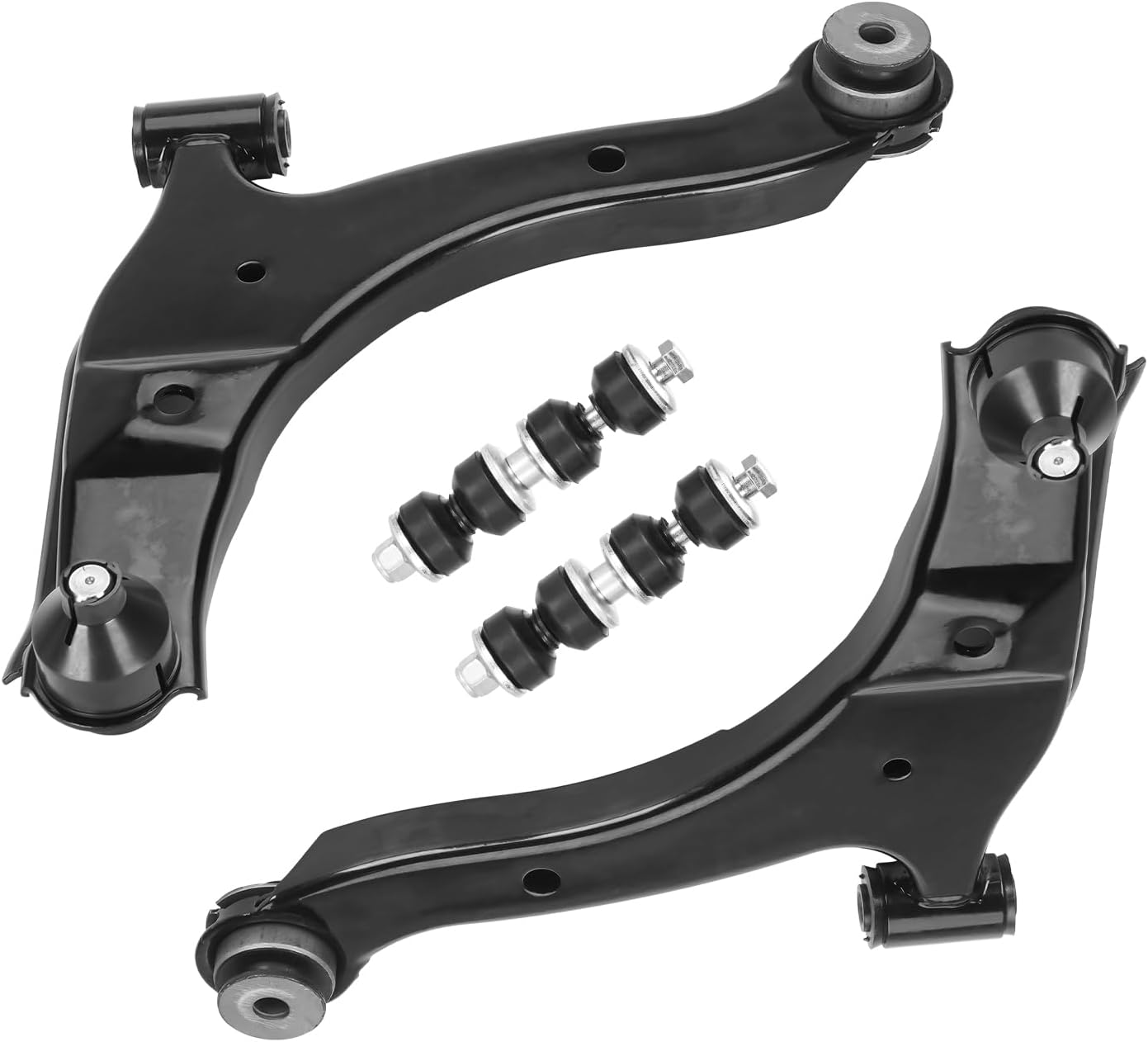 Front Lower Control Arm Pre-Assembled Ball Joint Fit for Chrysler PT Cruiser2001-2010, 2000-2005 Dodge Neon 2000-2001 Plymouth Neon Replace K620009 K620010-4pc Set