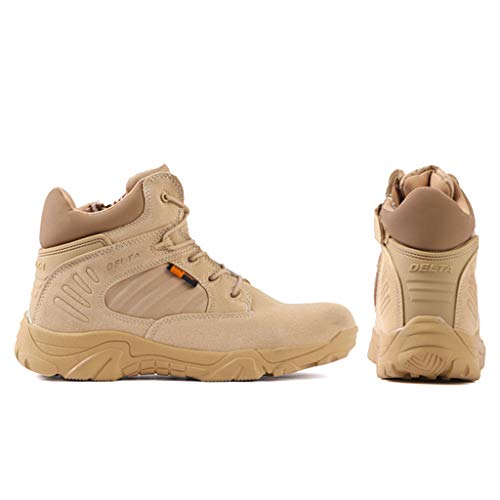 Men's Military Combat Boots Training Shoes Lightweight Waterproof Tactical Jungle Army Shoes Ankle Action Desert Boots