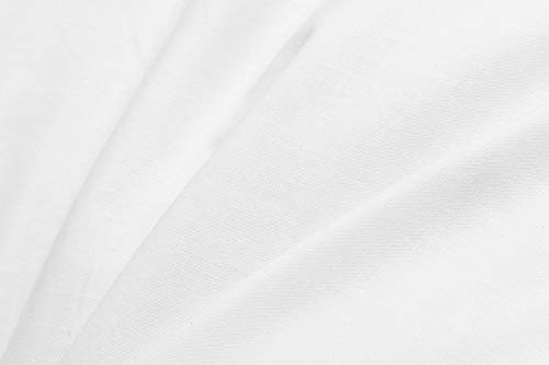 Goose Feather Down Bed Pillows (2 Packs)- King(20IN×36IN), High Fill Weight, Double-Layer Downproof Fabric Design, Goose Down Filling, 600 Thread Count,100% Cotton Cover, White