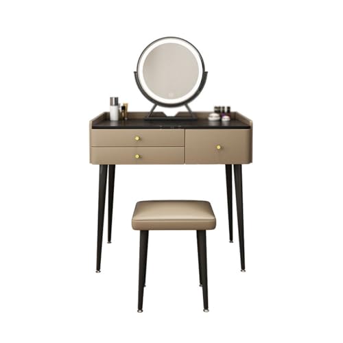 Dressing Table Dressing Table Bedroom Modern Simple Storage Integrated Cabinet Small Apartment with Mirror Makeup Table Makeup Vanity Desk