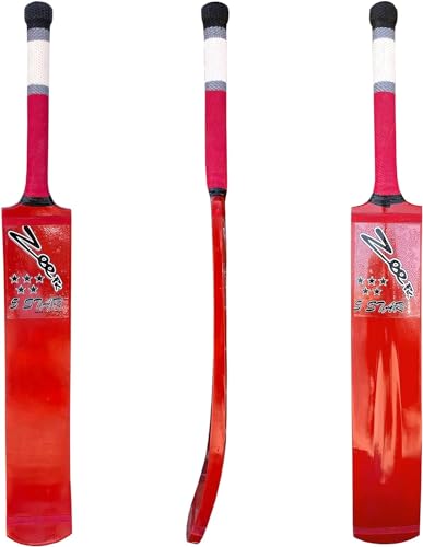 Cricket Bat 5 Star Tennis Tape Soft Ball Full Size Kashmir Willow Handmade Full Black New Srilankan Style Adult