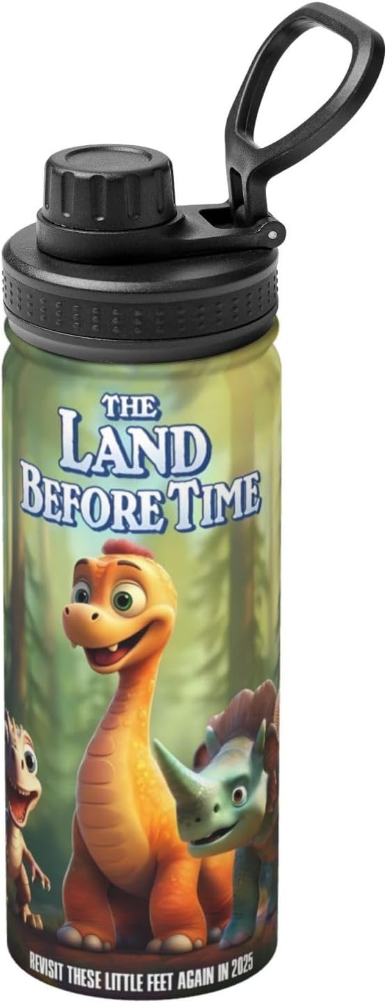 The Land Before Time Thermos 18oz Insulated Kettle Vacuum Cup Stainless Steel Travel Mug Cup Thermal Flask