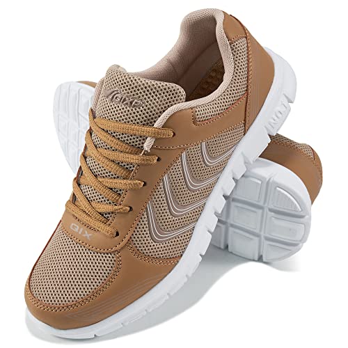 DUOYANGJIASHA Sneakers for Women Running Shoes: Slip On Casual Walking Shoes Non Slip Comfortable Fashion Tennis Shoes Mesh Lightweight Sneaker for Work