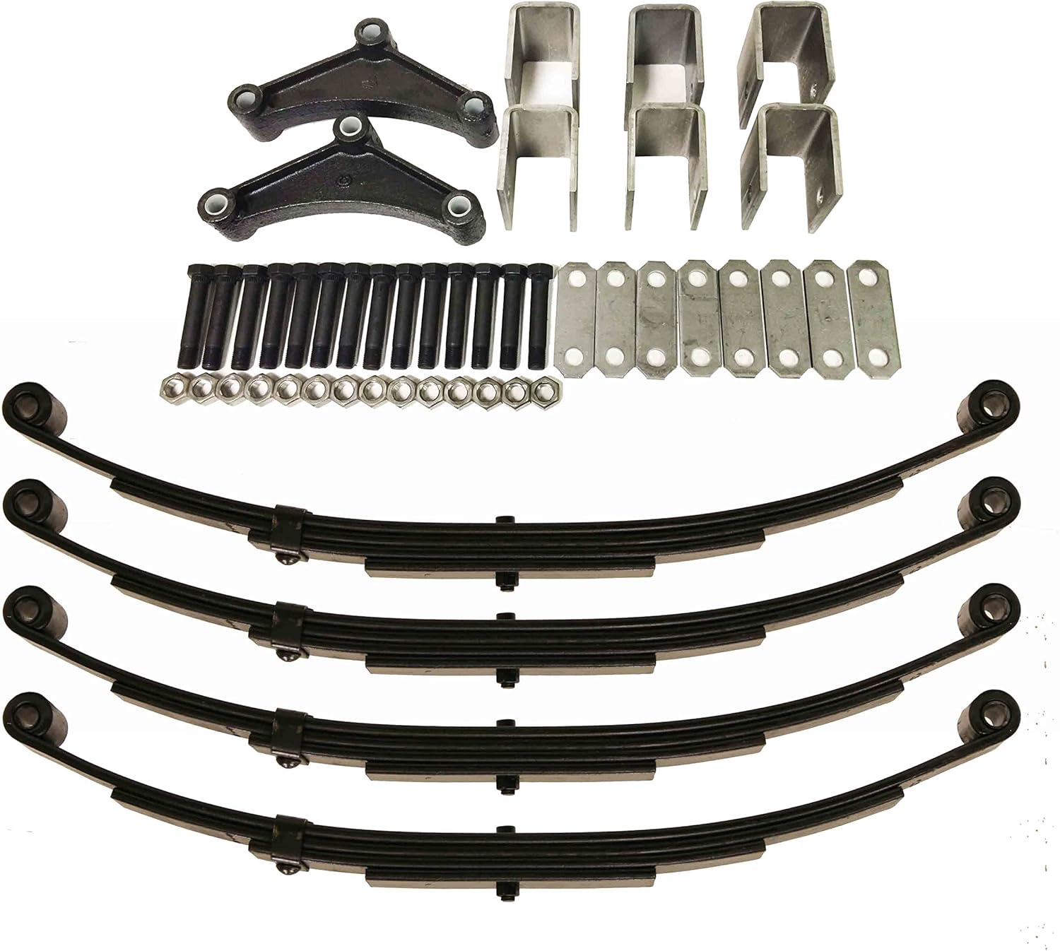 LIBRA 5000lbs 5K Tandem Trailer Axle Suspension Kit 2500 lbs Leaf Springs & Hanger Kit