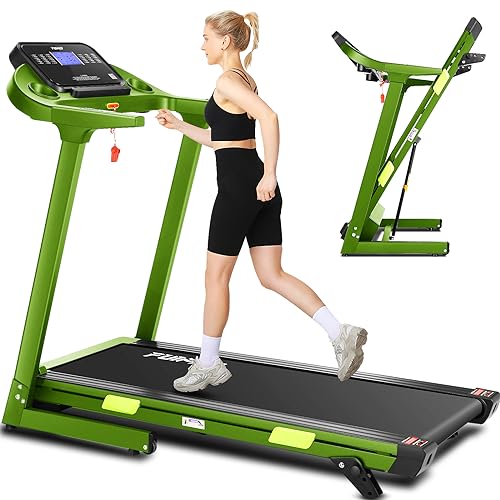 Treadmill with Incline,FUNMILY 3.25HP 18 INCH Wide Treadmill for Home, 300lb Capacity Walking Running Machine with 36 Preset Programs,18