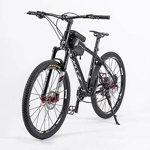 BUCKLOS 25.4/31.8mm Mountain Bike Handlebars Flat/Riser Bar, Aluminum Alloy MTB Handlebar 660/720/780mm, Premium Matter Mount Bikes Bicycle Handle Bar