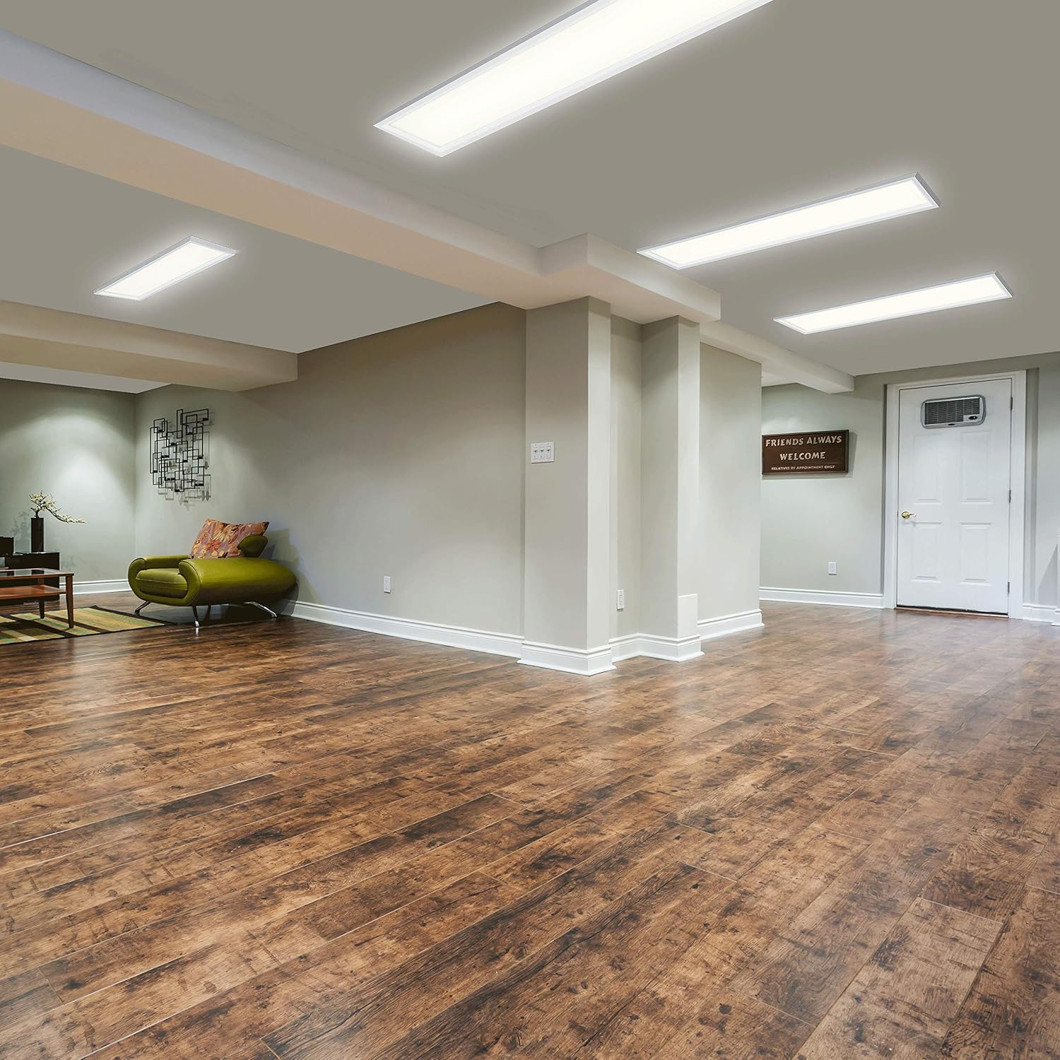 Artika FLP14-ON Skylight Flat Ultra Thin LED Panel Light, White