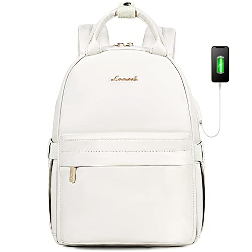 LOVEVOOK Mini Backpack Purse for Women Small Backpack with USB Charging Port, Cute Fashion Daypack for Work Travel Daily (Black Quilted)