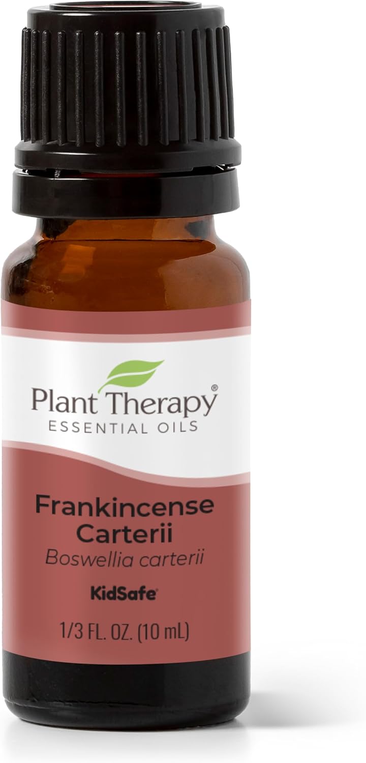 Plant Therapy Frankincense Carterii Essential Oil 100% Pure, Undiluted, Natural Aromatherapy, Therapeutic Grade 10 mL (1/3 oz)