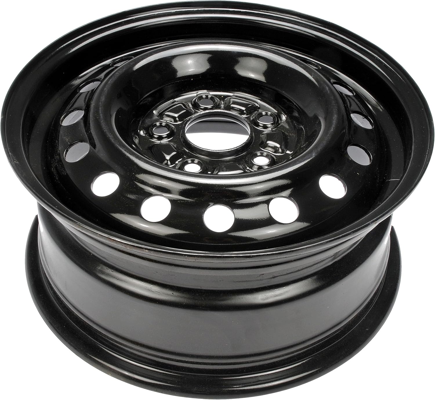 Dorman 939-147 15 X 6.5 In. Steel Wheel Compatible with Select Honda Models, Black